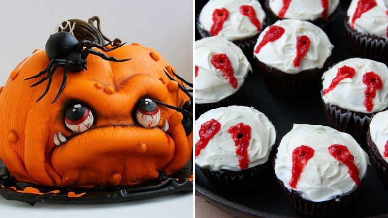 Bánh Halloween độc đáo kinh dị 