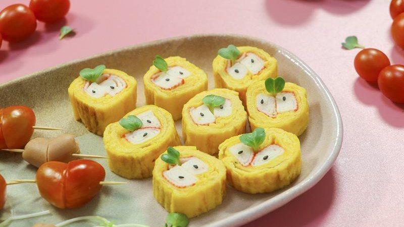 Trứng chiên thanh cua