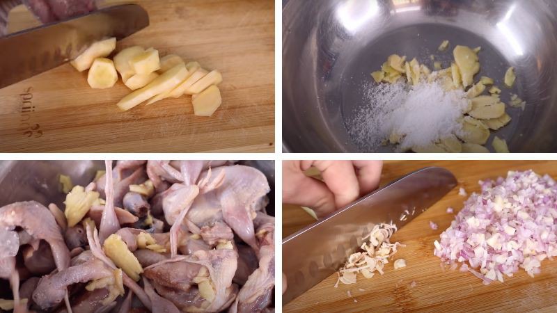 Sơ chế nguyên liệu