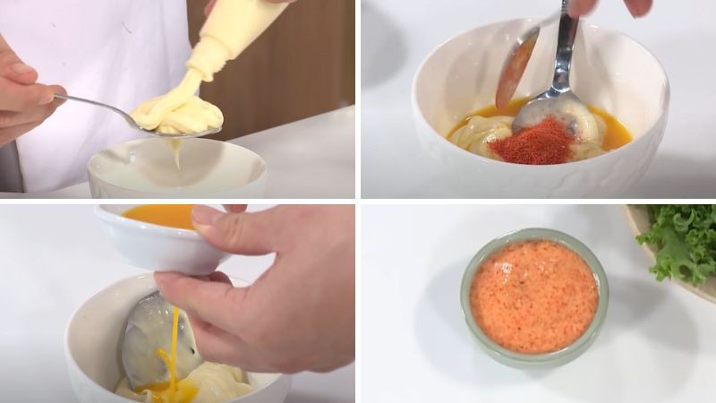 Chuẩn bị sốt chấm