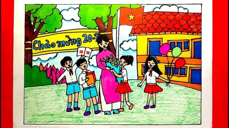 Tranh ngày 20/11