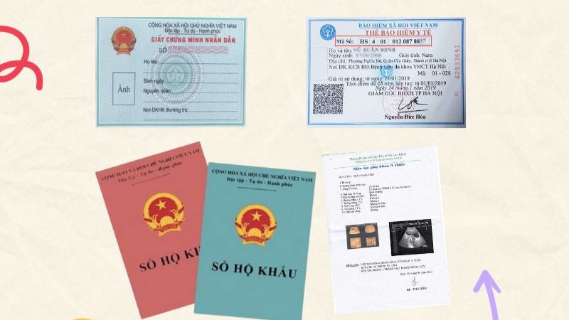 Chuẩn bị giấy tờ nhập viện