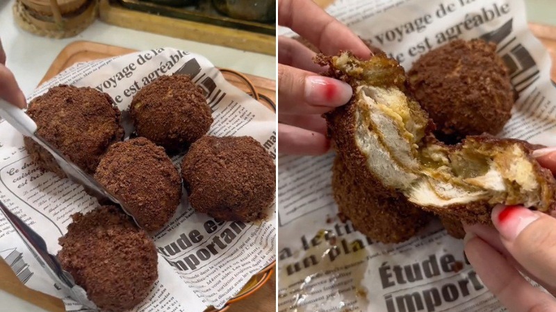 Bánh paparoti mềm thơm nóng hổi