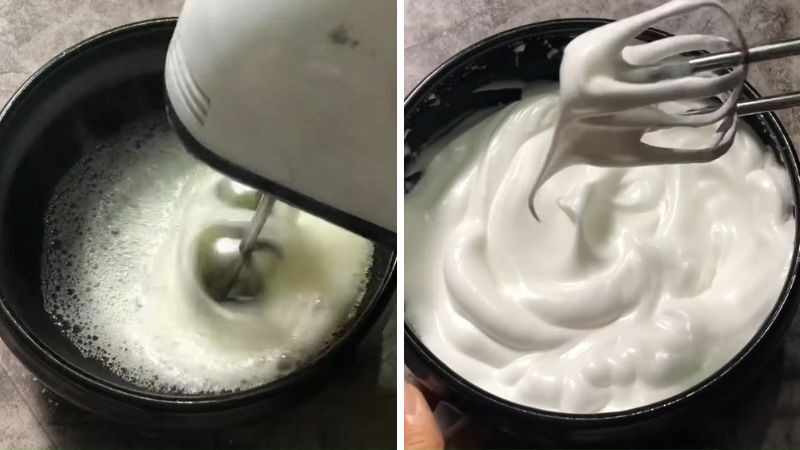 Đánh bông lòng đỏ trứng