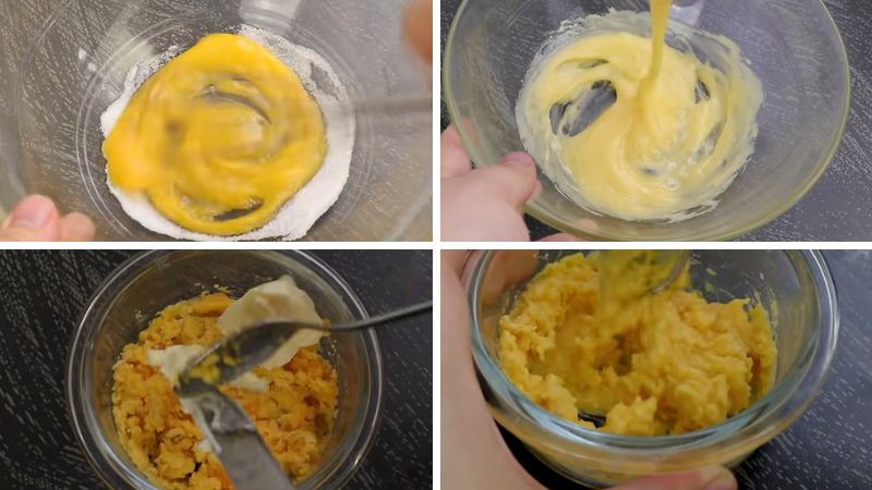  Làm sốt dầu trứng