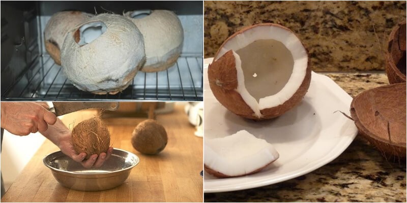 Làm nóng dừa
