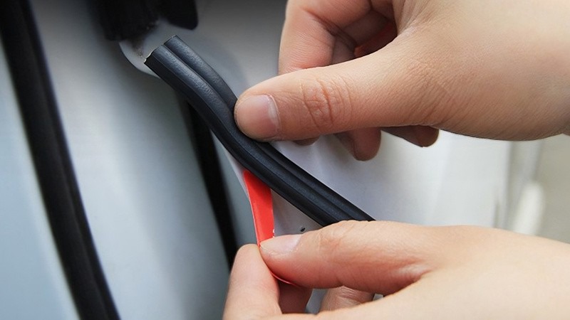 Gioăng cao su bị lệch, bị hỏng, mất