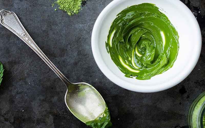 Chọn mua bột trà xanh nguyên chất