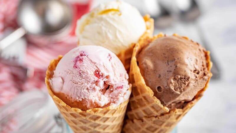 Nên chú ý nguồn gốc, xuất xứ khi cho trẻ ăn kem