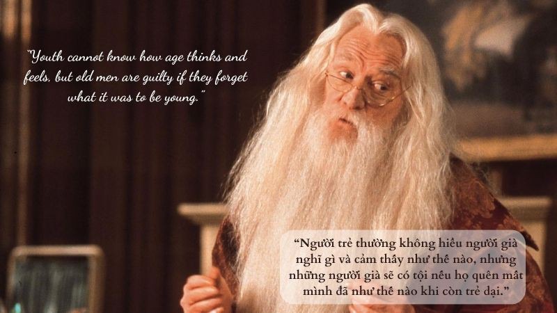 Những câu nói hay của thầy Albus Dumbledore