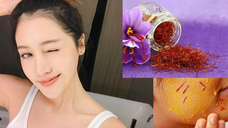 Hoa nghệ tây nguyên liệu làm đẹp thần thánh của phái đẹp