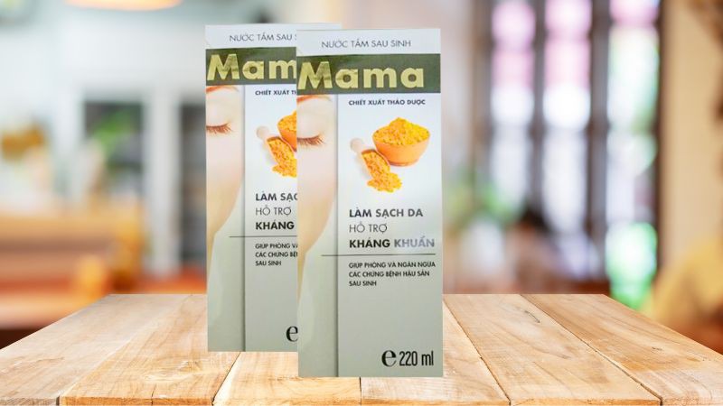 Nước tắm thảo dược Eva Mama