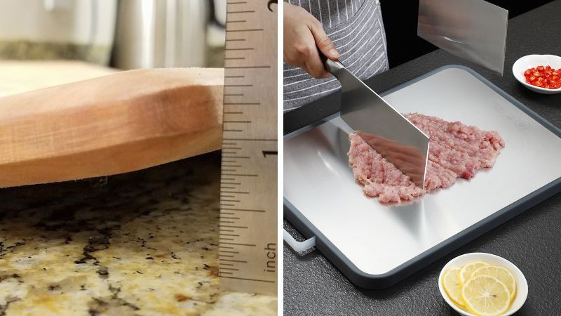 Thớt inox không bị cong vênh