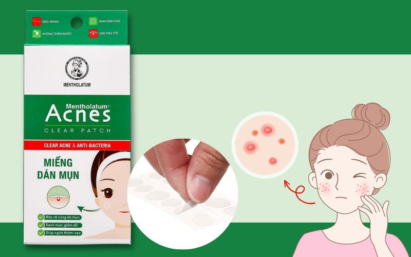 Miếng dán mụn Acnes Clear Patch