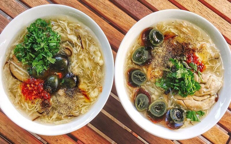 Súp óc heo trứng bắc thảo