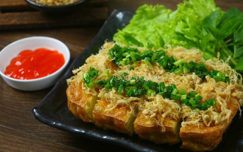 Đậu hũ trứng bắc thảo