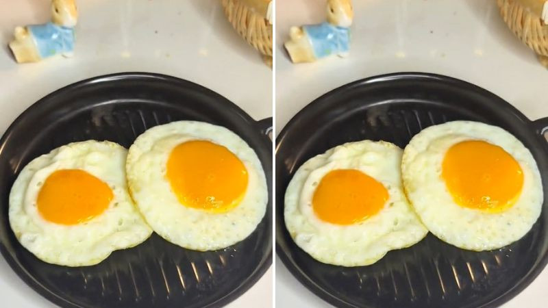 Mách bạn cách chiên trứng lòng đào kiểu nhà hàng cực đơn giản